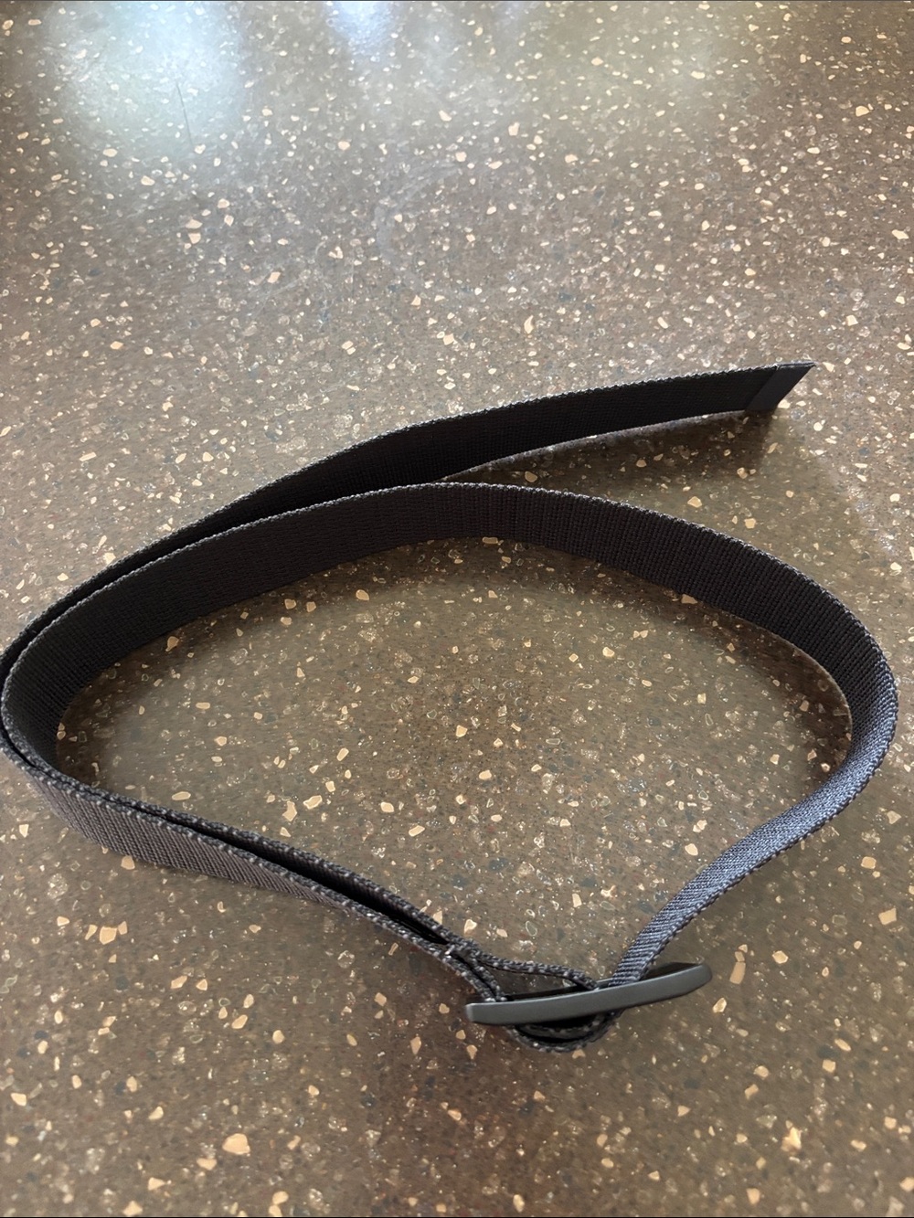 lululemon athletica Black Webbing Belt with Matte Buckle New Without Tags - Picture 4 of 5